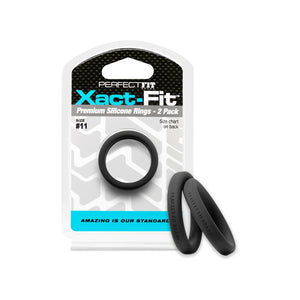 #11 XactFit Cockring 2Pack - EroticToyzCockringenPerfectFitBrand