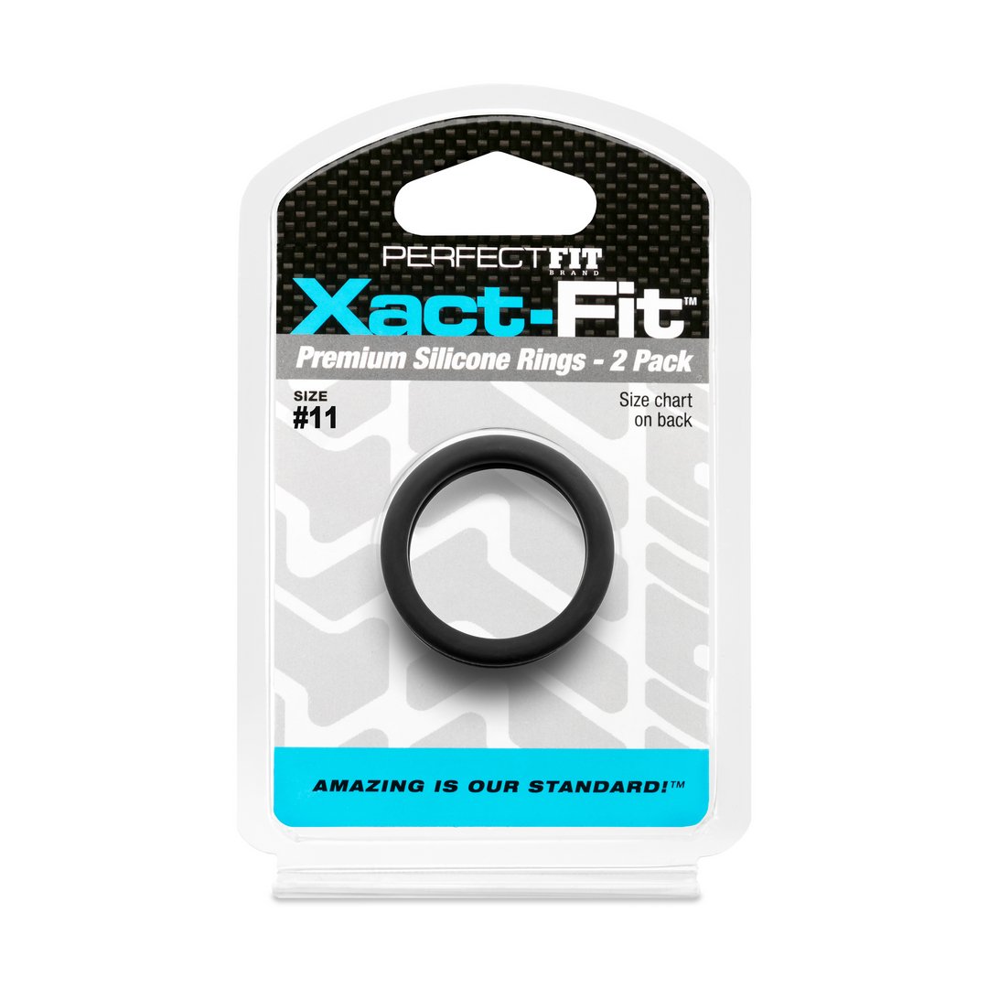 #11 XactFit Cockring 2Pack - EroticToyzCockringenPerfectFitBrand