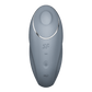 2 - in - 1 Vibrator - Blauwgrijs - Pleasureplay Producten,Toys,Vibrators,Clitoris Stimulator,Lay - on Vibrator,Nieuwe Producten,,GeslachtsneutraalSatisfyer