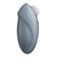 2 - in - 1 Vibrator - Blauwgrijs - Pleasureplay Producten,Toys,Vibrators,Clitoris Stimulator,Lay - on Vibrator,Nieuwe Producten,,GeslachtsneutraalSatisfyer