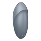 2 - in - 1 Vibrator - Blauwgrijs - Pleasureplay Producten,Toys,Vibrators,Clitoris Stimulator,Lay - on Vibrator,Nieuwe Producten,,GeslachtsneutraalSatisfyer