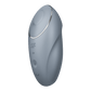 2 - in - 1 Vibrator - Blauwgrijs - Pleasureplay Producten,Toys,Vibrators,Clitoris Stimulator,Lay - on Vibrator,Nieuwe Producten,,GeslachtsneutraalSatisfyer