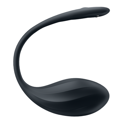 Wearable Couple Vibrator - Zwart Siliconen