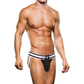 Jock Strap - Zwart/Wit XL