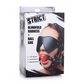 Blinddoek Harnas Met Bal Gag - Zwart/Rood