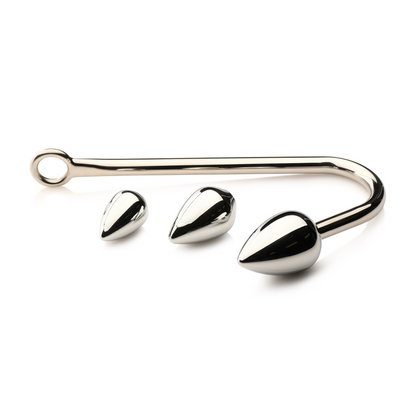 Anal Hook Trainer Set - Silber 