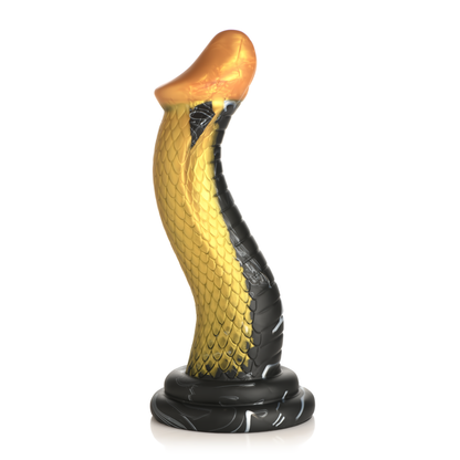 Siliconen Dildo Met Zuignap - Goud