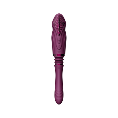 Dildo Met PowerThrust Technologie - Velvet Paars