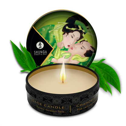 Mini Massage Candle  Exotic Green Tea  1 oz / 30 ml