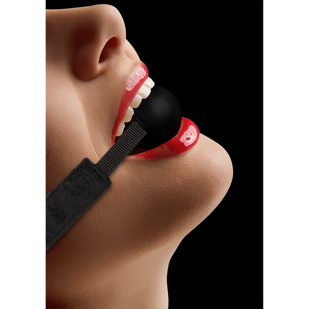 Adjustable Silicone Ball Gag - EroticToyzProducten,Toys,Fetish,Gags,,GeslachtsneutraalOuch! by Shots