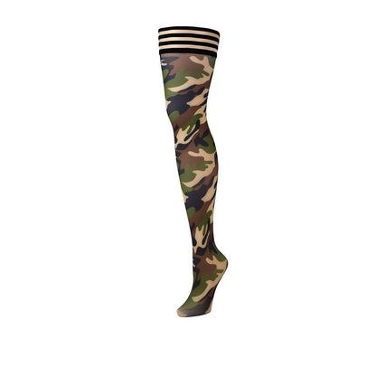 Alex - Thigh High - B - Camouflage - EroticToyzProducten,Lingerie,Accessoires Lingerie,Kousen,,VrouwelijkKix'ies