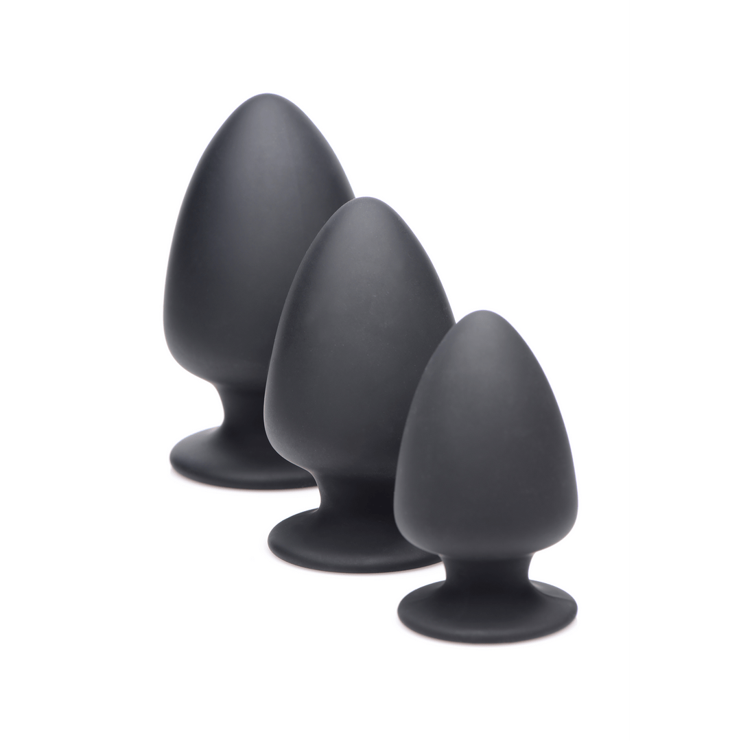 Anale Plug met Zuignap - Zwart Large - Pleasureplay Buttplugs Anale Dildo's Niet VibrerendXR Brands