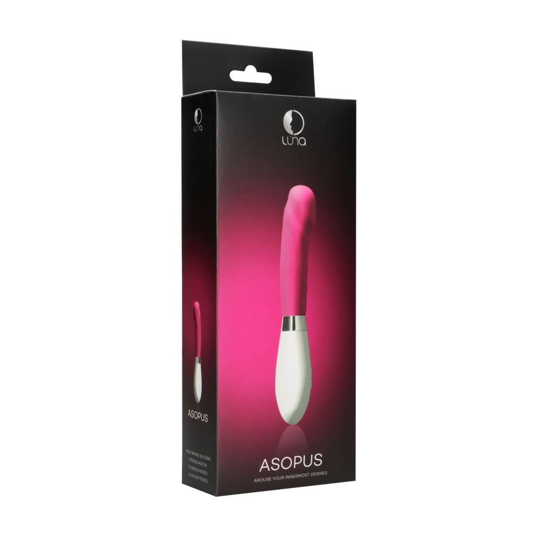 Asopus - Rechargeable Vibrator - EroticToyzProducten,Toys,Vibrators,G - Spot Vibrator,,VrouwelijkLuna by Shots