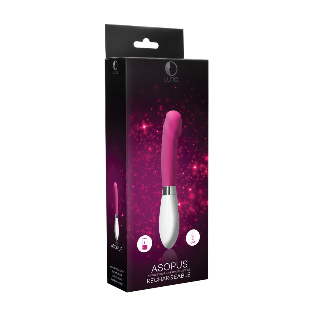 Asopus - Rechargeable Vibrator - EroticToyzProducten,Toys,Vibrators,G - Spot Vibrator,,VrouwelijkLuna by Shots