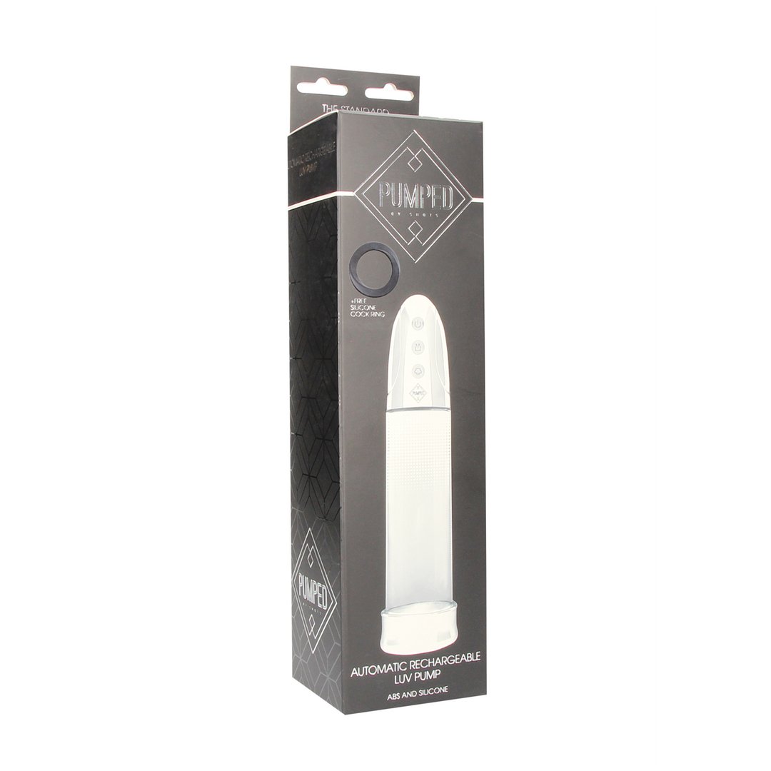 Automatic Rechargeable Luv Penis Pump - EroticToyzProducten,Toys,Toys voor Mannen,Penispompen,Elektrische Pompen,,MannelijkPumped by Shots