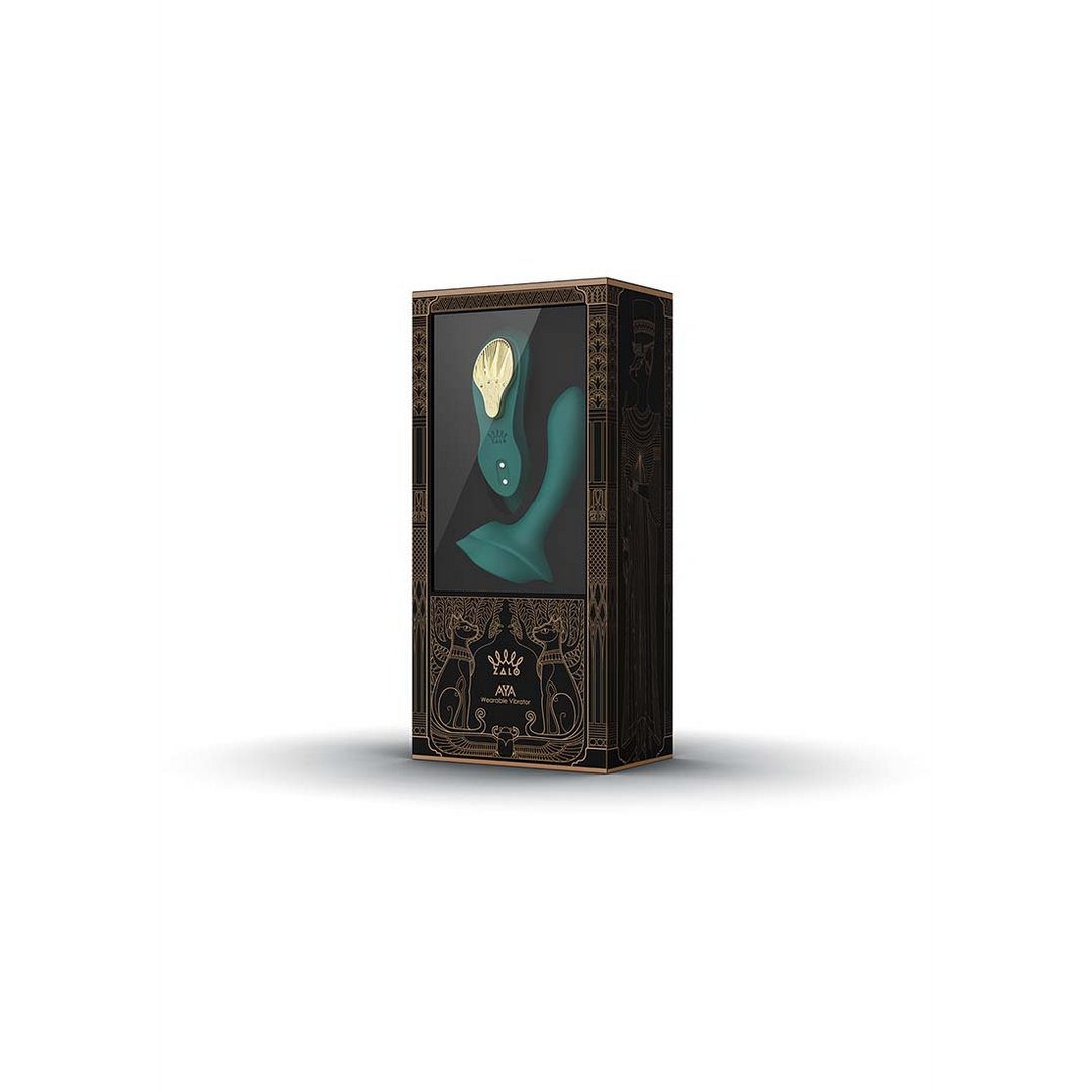 Aya - Portable Vibrator - Turquoise Green - EroticToyzProducten,Toys,Vibrators,Clitoris Stimulator,Tip Vibrator,Luxe Vibrator,Vibrerende Slipjes,,GeslachtsneutraalZalo