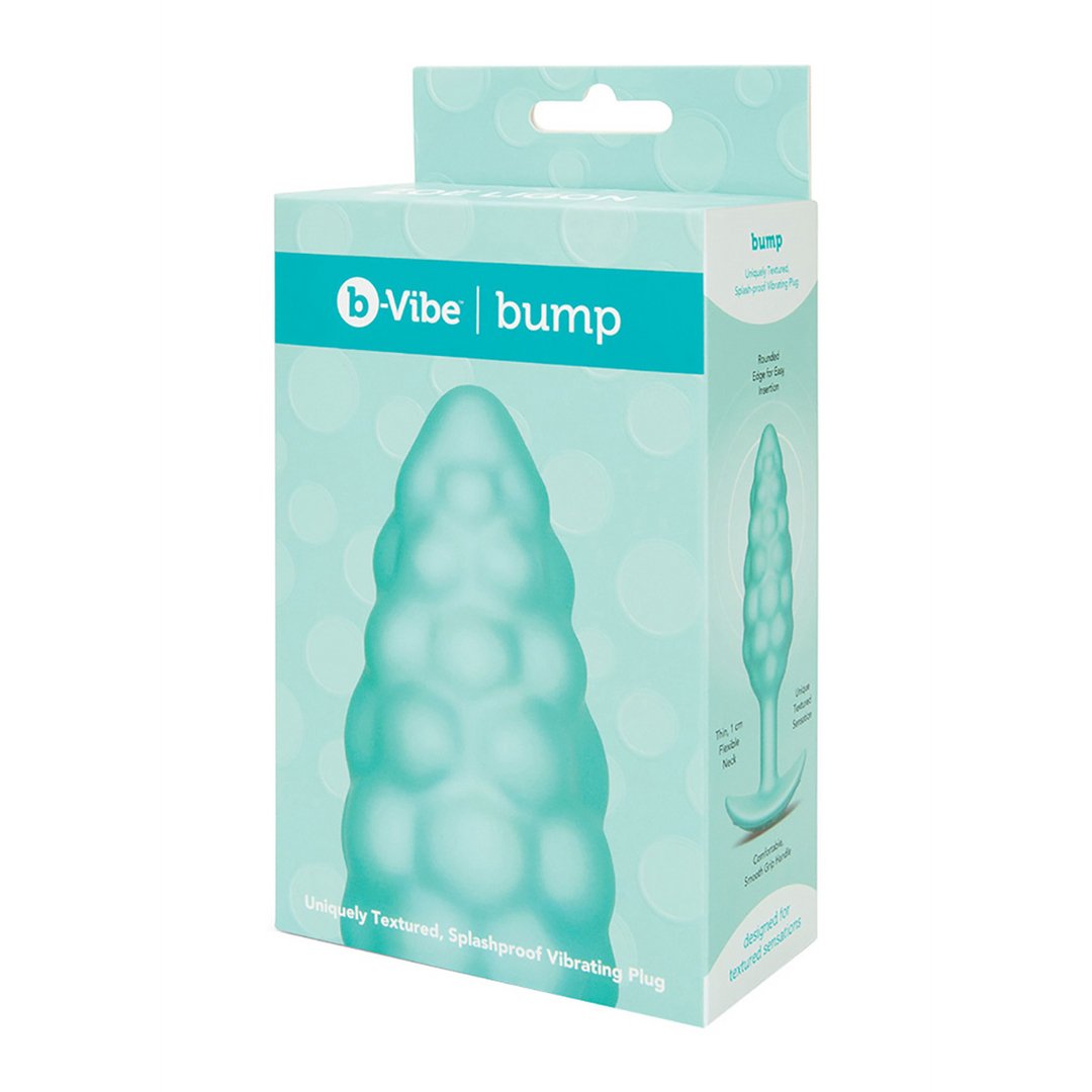 B - Vibe Bump Texture Vibrerende Butt Plug - Zwart - EroticToyzButtplugs Anale Dildo's VibrerendCOTR Inc.