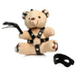 BDSM Teddy Bear Keychain - Tan - EroticToyzProducten,Grappige Erotische Gadgets,Feestartikelen,,GeslachtsneutraalXR Brands