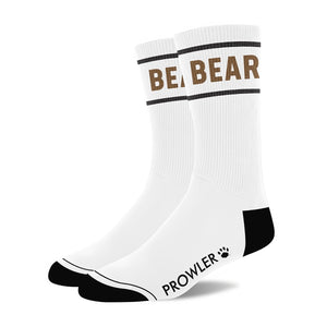 Bear Socks White/Brown - EroticToyzSokkenProwler Red