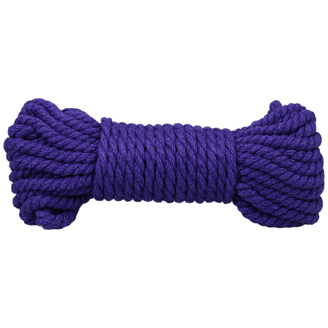 'Bind and Tie Hennep Bondage Touw 6 mm 9 meter - Violet' - EroticToyzTouwenDoc Johnson