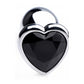 'Black Heart Aluminium Butt Plug Klein - Zwart' - EroticToyzButtplugs Anale Dildo's Niet VibrerendXR Brands