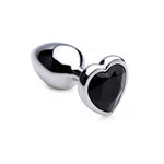 'Black Heart Aluminium Butt Plug Klein - Zwart' - EroticToyzButtplugs Anale Dildo's Niet VibrerendXR Brands