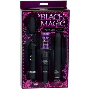 Black Magic - Genot Kit met Vibrerende Speeltjes - 7 inch persoonlijk vibrator - Multi - Speed Bullet en Zakraket - EroticToyzProducten,Toys,Vibrators,Kogel - en Minivibrators,Clitoris Stimulator,Tip Vibrator,G - Spot Vibrator,Kits Sets,Sets voor Vrouwen,Toy Sets,,GeslachtsneutraalDoc Johnson