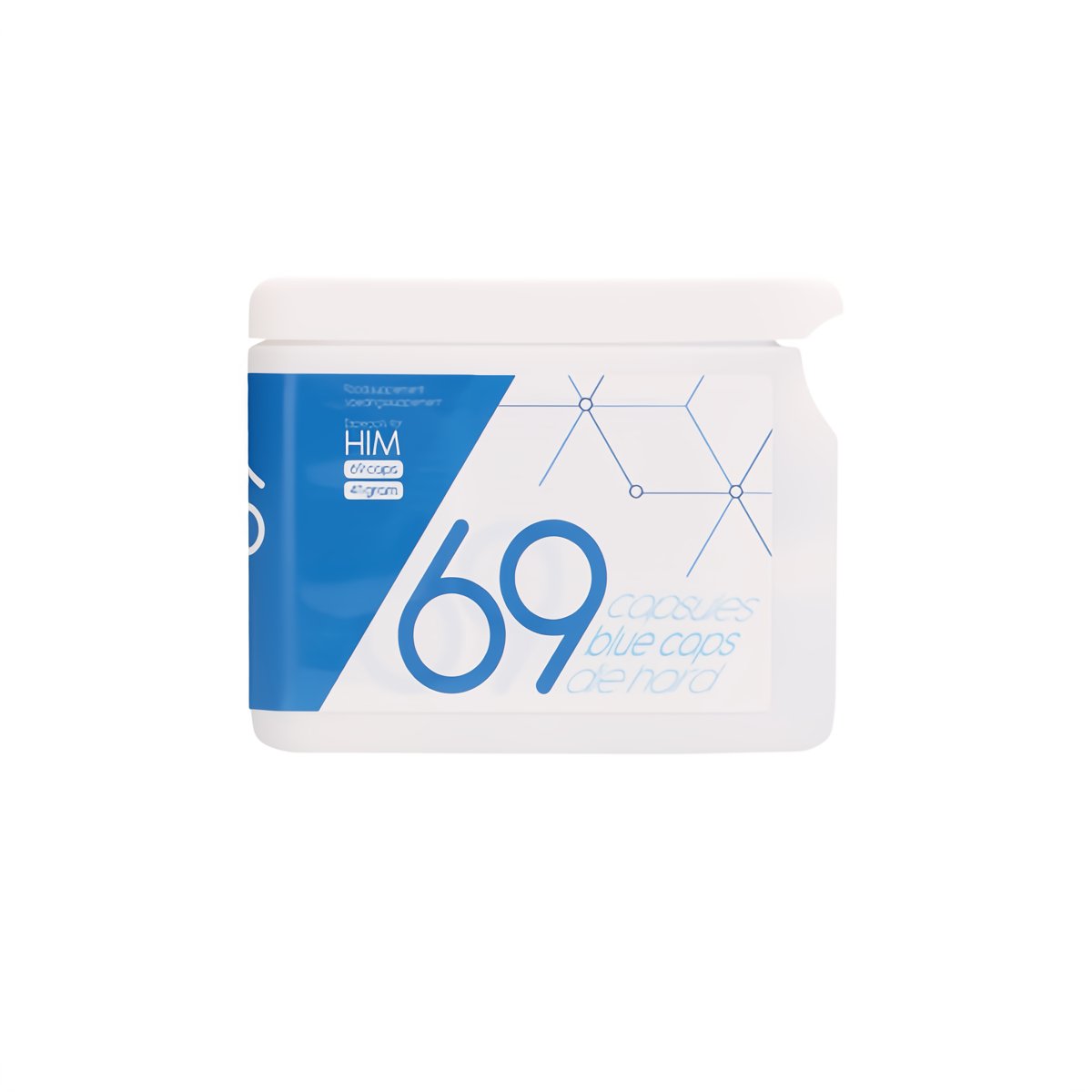 Blue Caps Die Hard - Stimulating Capsules - 69 Pieces - EroticToyzProducten,Veilige Seks, Verzorging Hulp,Stimulerende Middelen,Pillen en Supplementen,,MannelijkPharmquests by Shots