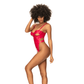 Bodysuit - Rood Vinyl - Pleasureplay Bodysuits TeddiesMapalé
