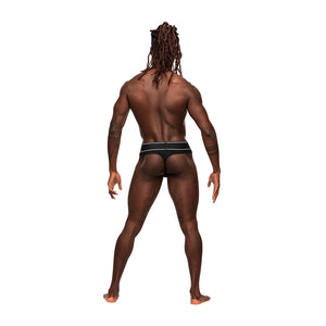 Bong Thong - M - Black - EroticToyzProducten,Lingerie,Lingerie voor Hem,Strings,,MannelijkMale Power