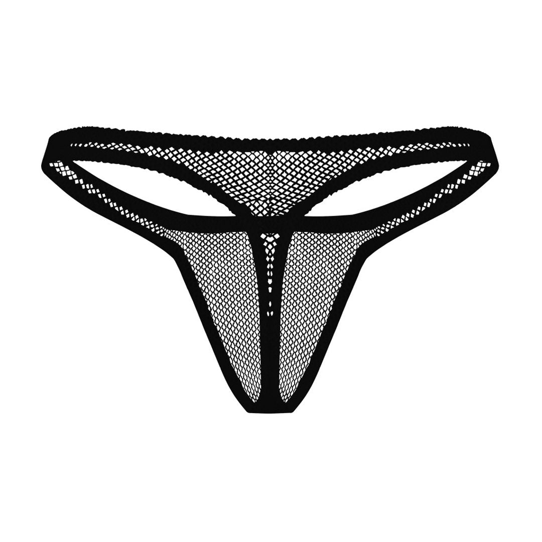 Bong Thong - XL - Black - EroticToyzProducten,Lingerie,Lingerie voor Hem,Strings,,MannelijkMale Power