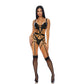 BoxSexy Cheetah Faux Leren Bustier Set - Large - EroticToyz3 - Delige SetForplay