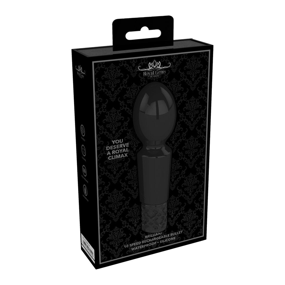 Brilliant - Mini Wand Vibrator - EroticToyzProducten,Toys,Vibrators,Kogel - en Minivibrators,Massagetoestellen Wands,,VrouwelijkRoyal Gems by Shots