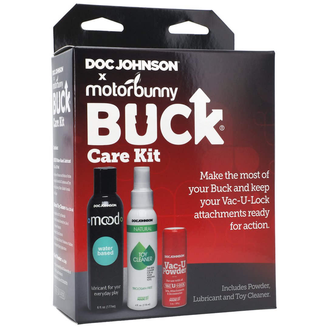 Buck Care Kit - EroticToyzProducten,Veilige Seks, Verzorging Hulp,HygiÃ«ne,Reinigingsmiddelen en Deodorant,,GeslachtsneutraalDoc Johnson