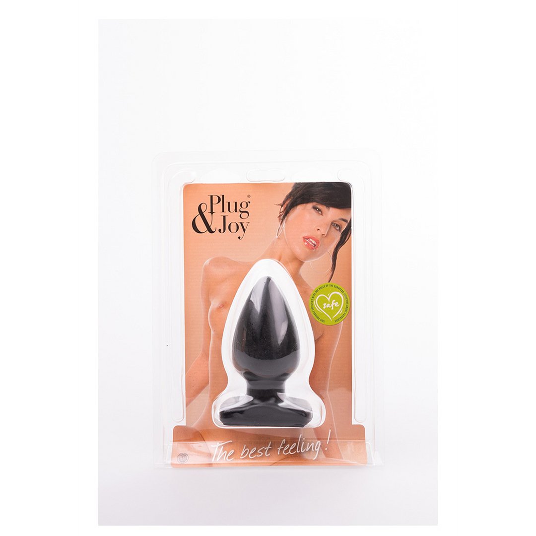 Buttplug - Zwart - EroticToyzButtplugs Anale Dildo's Niet VibrerendAll Black