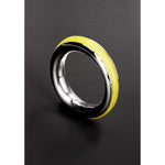 Cazzo Cock Ring 45mm - RVS met Siliconen Inlays - Meerkleurig - EroticToyzCockringenSteel by Shots