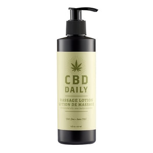 CBD Daily Massage Lotion - 237 ml - EroticToyzProducten,Veilige Seks, Verzorging Hulp,Massage,Massage OliÃ«n,Stimulerende Middelen,Overige producten,,GeslachtsneutraalEarthly body