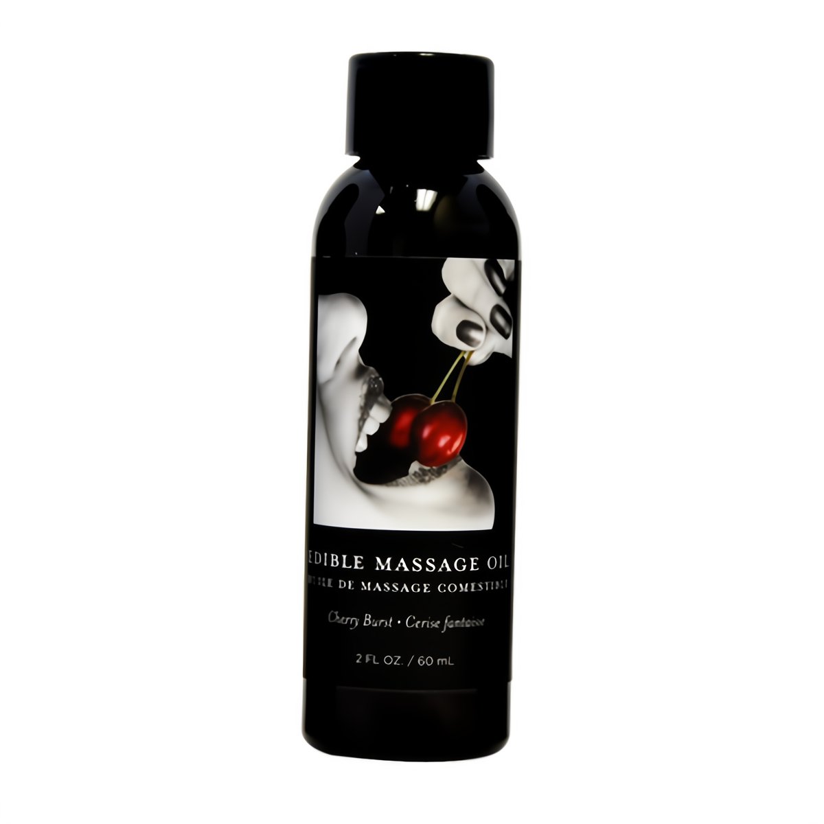 'Cherry Edible Massageolie 60 ml - Kersensmaak' - EroticToyzMassage OliënEarthly body