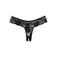Verleidelijke Panties - One Size Crotchless - Pleasureplay Strings en SlipjesAllure