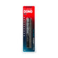 Klassieke Dildo - 25 cm Zwart/Wit - Pleasureplay Realistische Dildo'sDoc Johnson