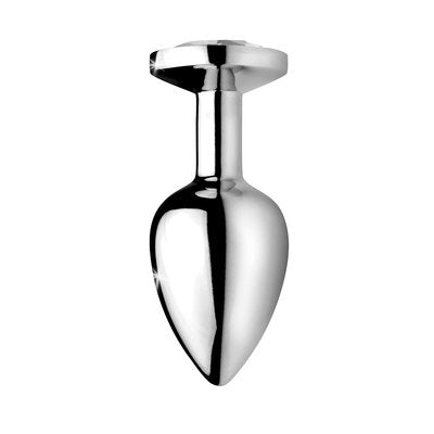 Clear Gem Anal Plug Medium - Clear - EroticToyzProducten,Toys,Anaal Toys,Buttplugs Anale Dildo's,Buttplugs Anale Dildo's Niet Vibrerend,,GeslachtsneutraalXR Brands