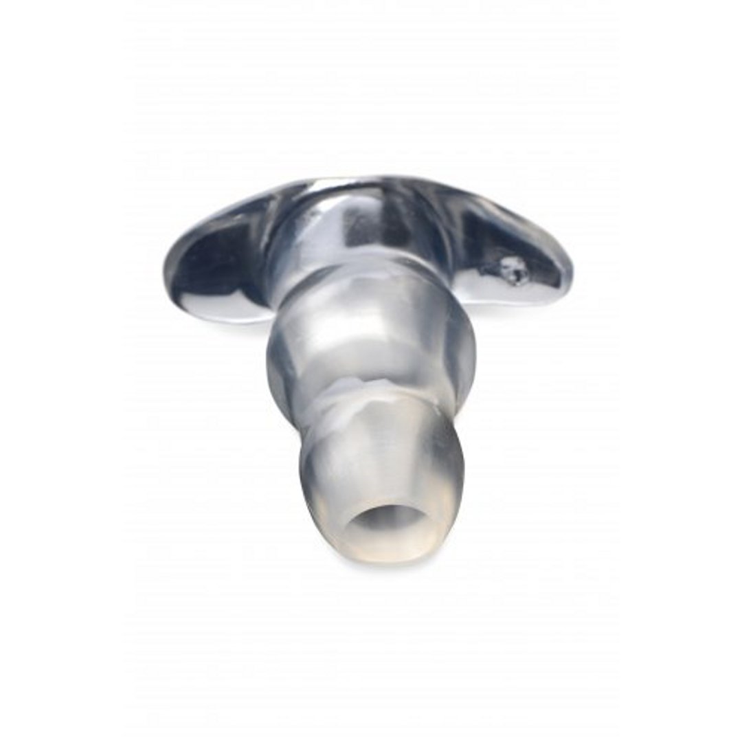 Clear View - Hollow Anal Plug - Medium - EroticToyzProducten,Toys,Anaal Toys,Buttplugs Anale Dildo's,Buttplugs Anale Dildo's Niet Vibrerend,,XR Brands