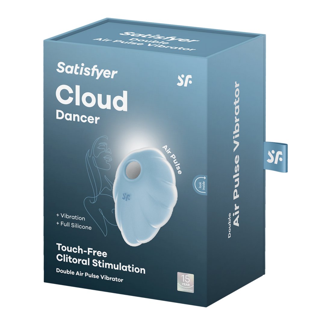 Luchtdruk Vibrator - Blauw Siliconen - Pleasureplay Air PulseSatisfyer