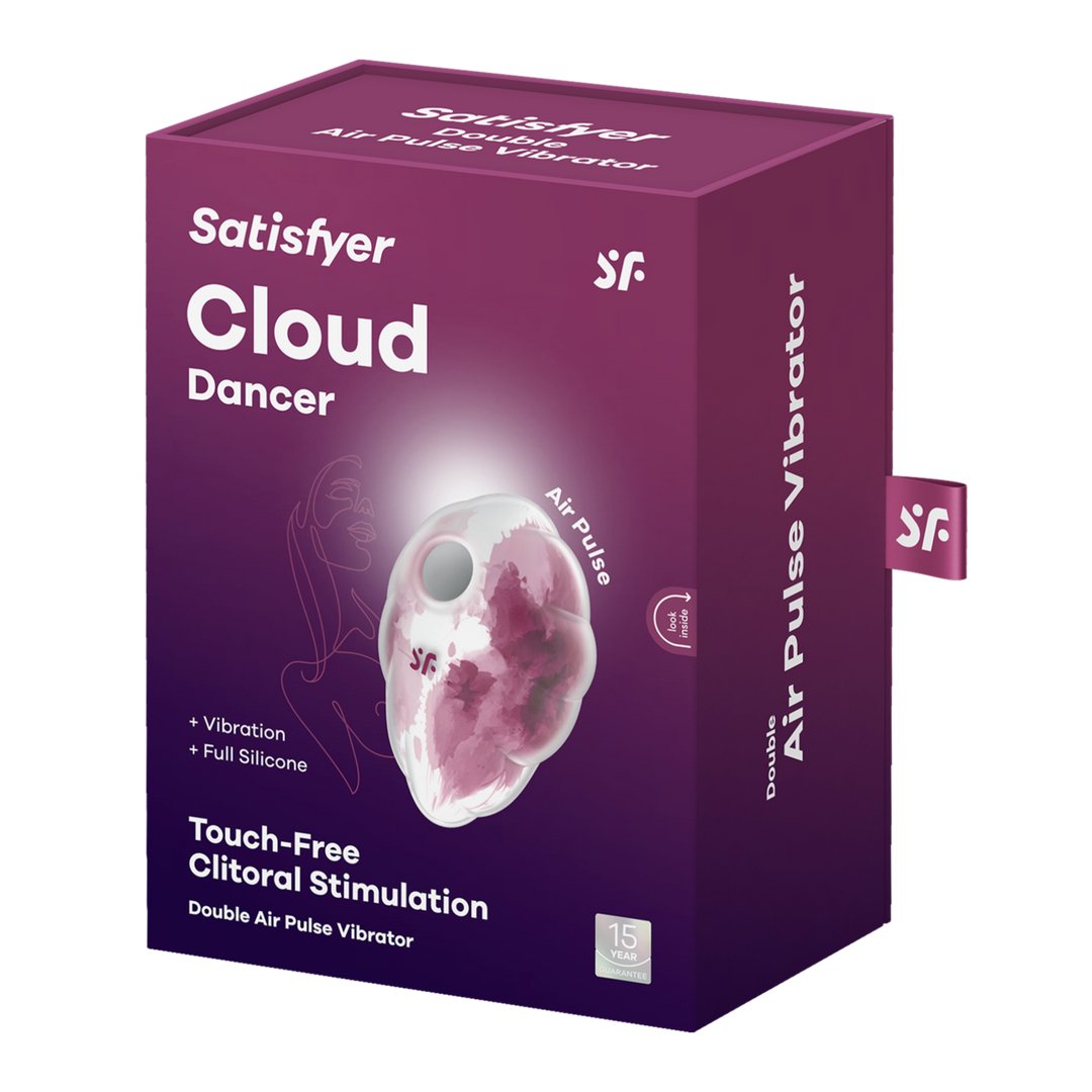 Drukgolf Vibrator - Rood Siliconen - Pleasureplay Air PulseSatisfyer