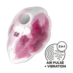 Drukgolf Vibrator - Rood Siliconen - Pleasureplay Air PulseSatisfyer