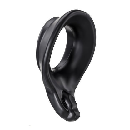 'Cock Armor Plastic Cockring Perineum Stimulatie - Zwart' - EroticToyzCockringenPerfectFitBrand