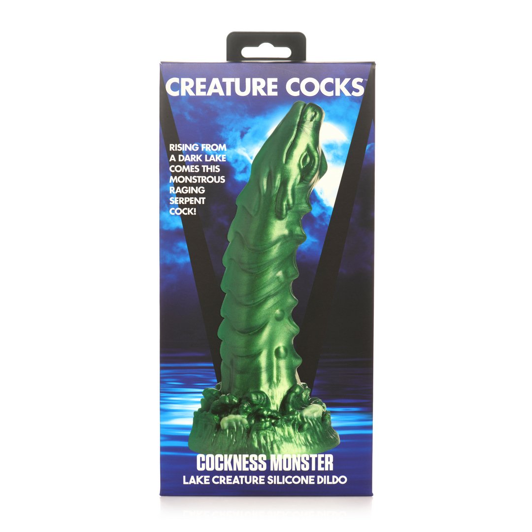 Cockness Monster - Lake Creature Silicone Dildo - Green - EroticToyzProducten,Toys,Dildos,Niet - Fallische Dildo's,Nieuwe Producten,,GeslachtsneutraalXR Brands