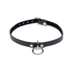 Collared Vixen - Ring Slim Choker - EroticToyzProducten,Toys,Fetish,Riem Halsbanden,,XR Brands