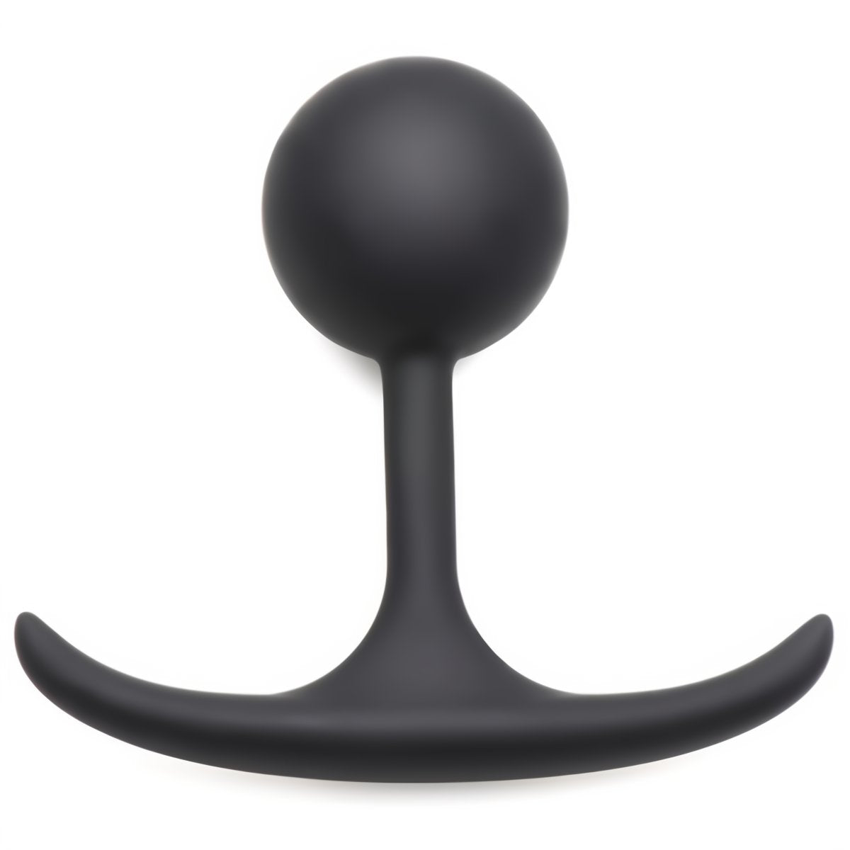 Comfort Plugs Silicone Weighted Round Plug 3.3 - Black - EroticToyzProducten,Toys,Anaal Toys,Buttplugs Anale Dildo's,Buttplugs Anale Dildo's Niet Vibrerend,,GeslachtsneutraalXR Brands