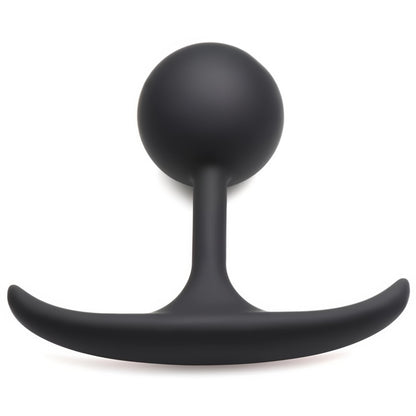 Comfort Plugs Silicone Weighted Round Plug 3.9 - Black - EroticToyzProducten,Toys,Anaal Toys,Buttplugs Anale Dildo's,Buttplugs Anale Dildo's Niet Vibrerend,,GeslachtsneutraalXR Brands